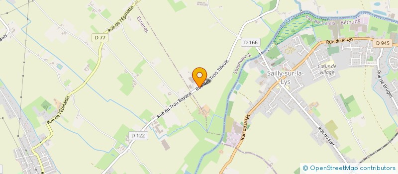 localisation de l'entreprise SAS LJNRJ  STEENWERCK