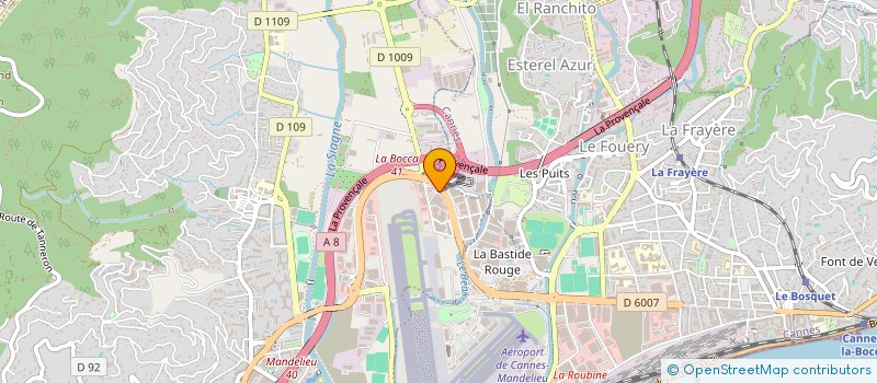 localisation de l'entreprise SAS LL à MANDELIEU-LA-NAPOULE