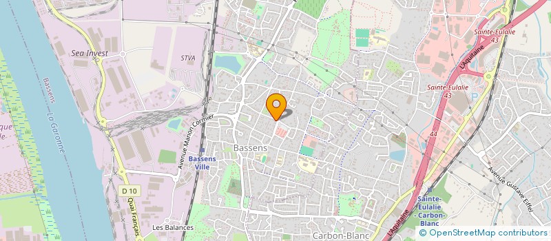 localisation de l'entreprise SAS LM IMMOBILIER  BASSENS