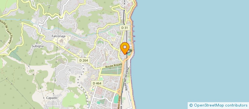 localisation de l'entreprise SAS LMD-IMPRESA à BASTIA