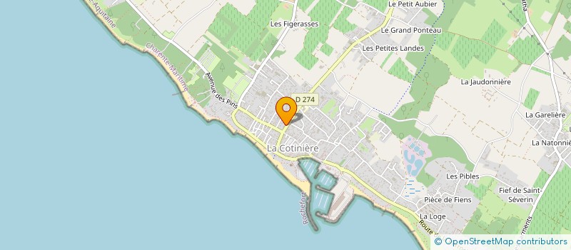 localisation de l'entreprise SAS LOANYS  SAINT-PIERRE-D'OLERON