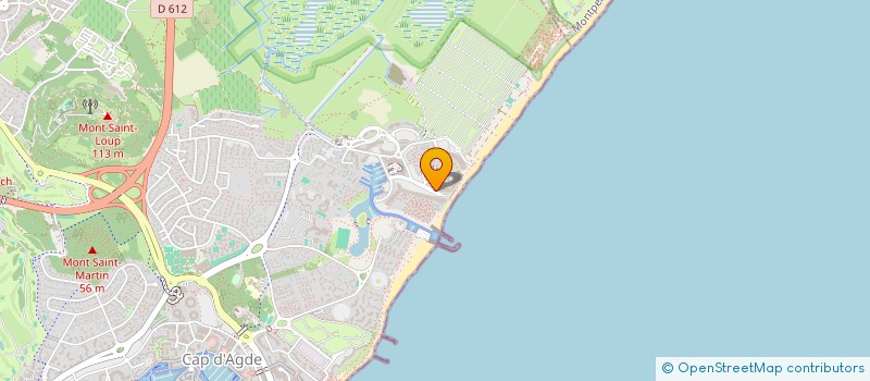 localisation de l'entreprise SAS LOCATION VACANCES NATURE  AGDE
