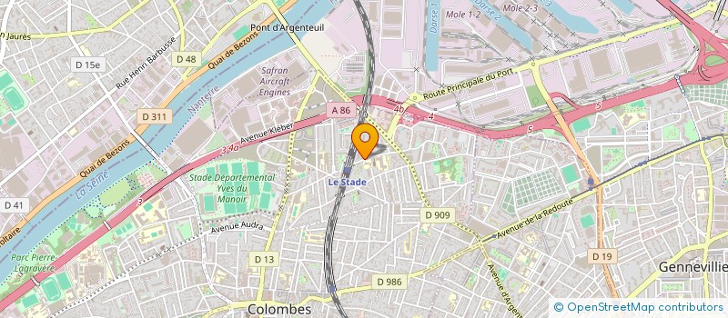 localisation de l'entreprise SAS LOCKOUL à COLOMBES