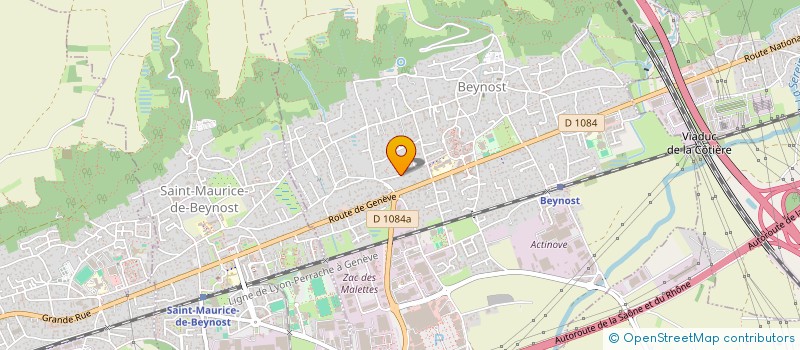 localisation de l'entreprise SAS LOCQUIN AND CO  NEYRON