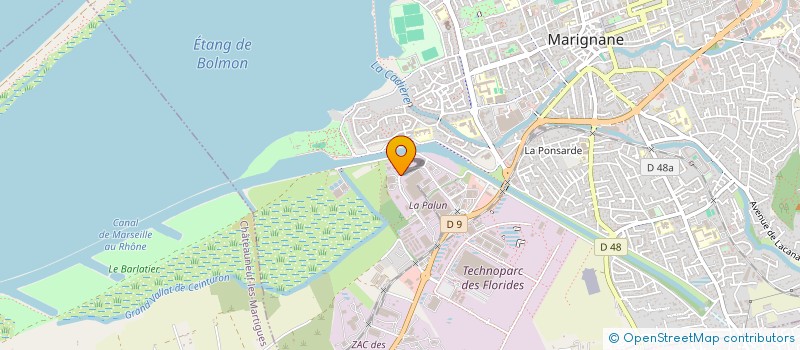 localisation de l'entreprise SAS LOGTRANS à MARSEILLE