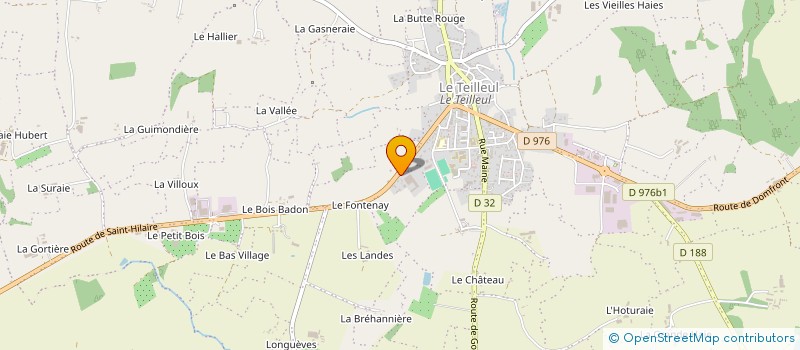 localisation de l'entreprise SAS LOIR-BALDER  LE TEILLEUL