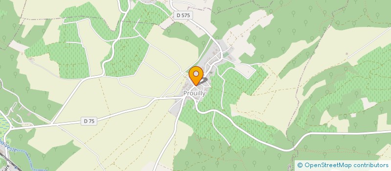 localisation de l'entreprise SAS LOISON  PROUILLY