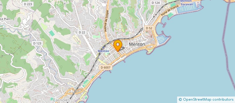 localisation de l'entreprise SAS LOLLEDO à MENTON
