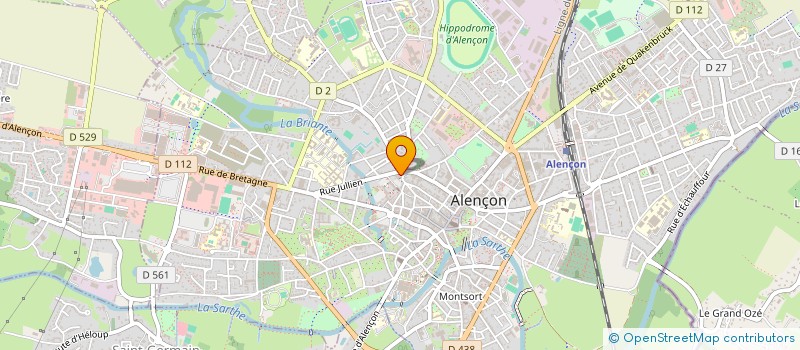 localisation de l'entreprise SAS LONELY PLANET à ALENCON