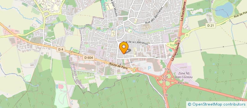 localisation de l'entreprise SAS LOU à PONTAULT-COMBAULT