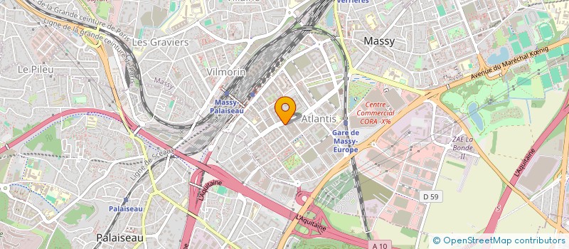 localisation de l'entreprise SAS LOUIS SEGUIN-ANGLET à MASSY