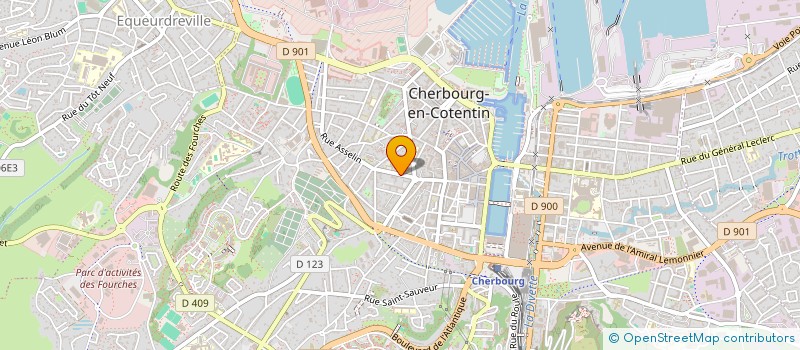 localisation de l'entreprise SAS LOUMATH à CHERBOURG-EN-COTENTIN