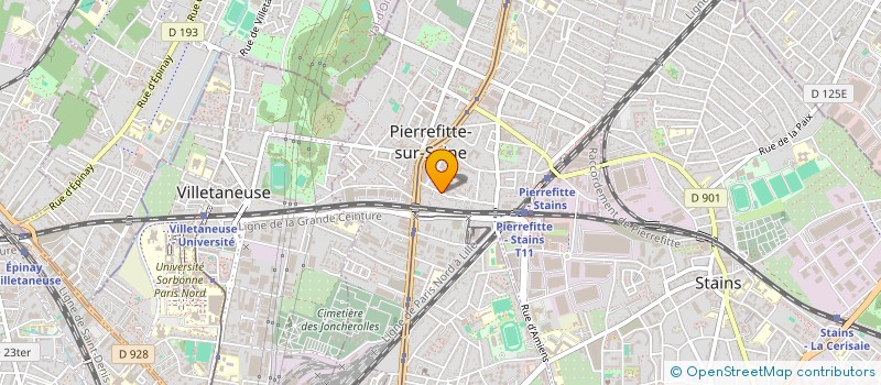 localisation de l'entreprise SAS LOUNAYA à PIERREFITTE-SUR-SEINE