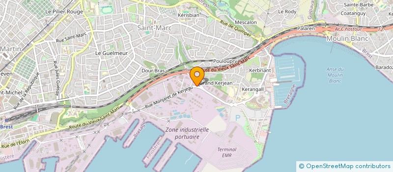 localisation de l'entreprise SAS LOUNIKA à BREST