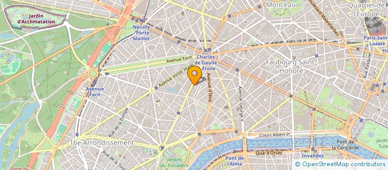 localisation de l'entreprise SAS LP7 à PARIS