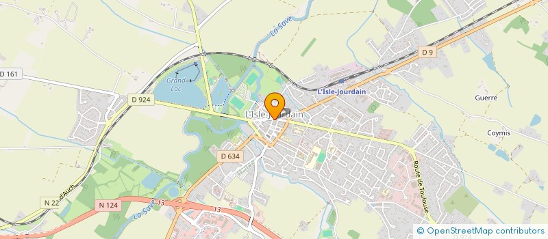 localisation de l'entreprise SAS LPD PLUS à L'ISLE-JOURDAIN