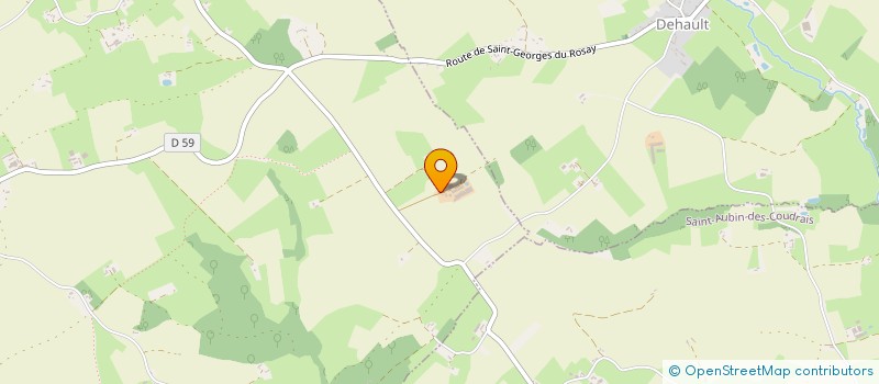 localisation de l'entreprise SAS LPRT  SAINT-GEORGES-DU-ROSAY