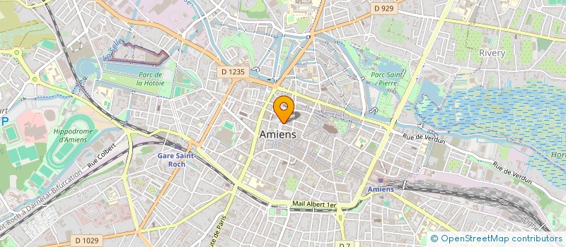 localisation de l'entreprise SAS LR  AMIENS