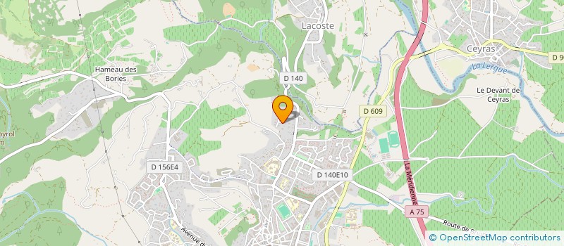 localisation de l'entreprise SAS LSC  CLERMONT-L'HERAULT