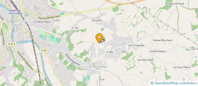 localisation de l'entreprise SAS LT CAP VERT à LE PECHEREAU