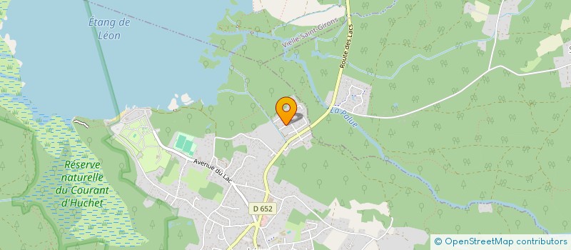 localisation de l'entreprise SAS LUBIZ  LEON