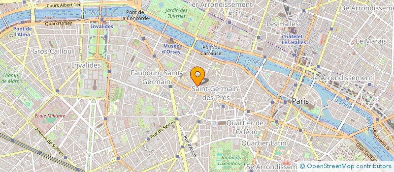 localisation de l'entreprise SAS LUCIE  PARIS