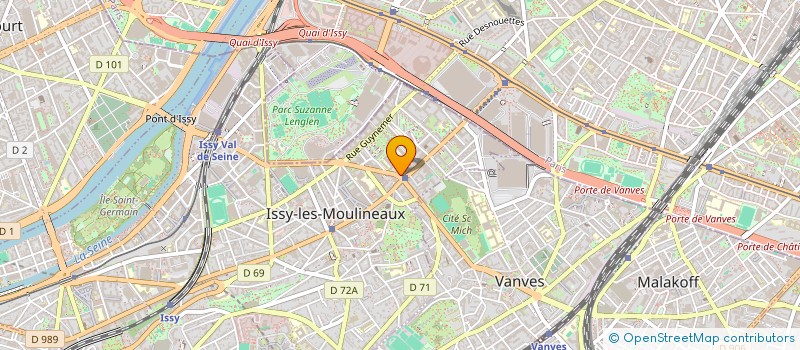 localisation de l'entreprise SAS LUMIERES à ISSY-LES-MOULINEAUX