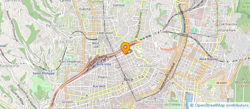 localisation de l'entreprise SAS LUMY à NICE