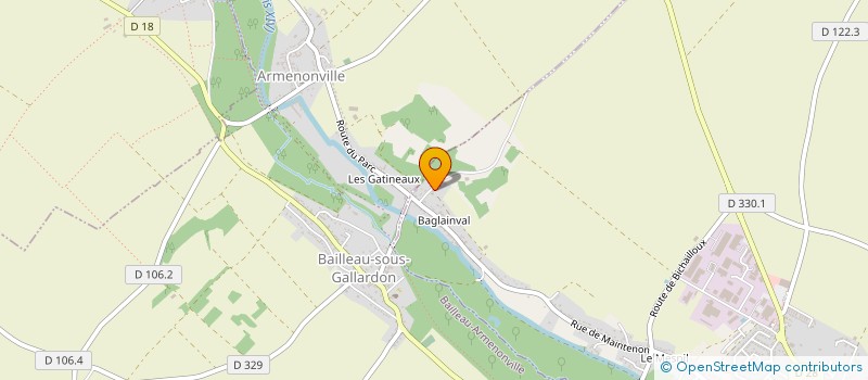 localisation de l'entreprise SAS LUNA à GALLARDON