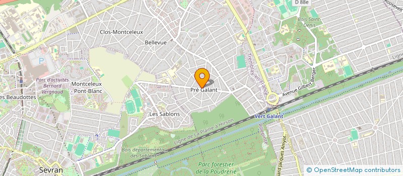 localisation de l'entreprise SAS LUNE à VILLEPINTE