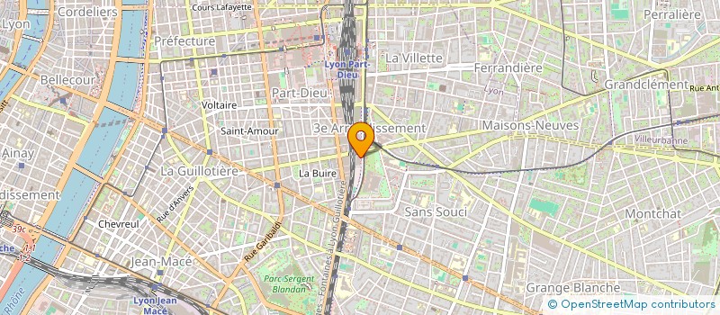 localisation de l'entreprise SAS LYON IMPULSION  LYON