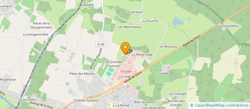 localisation de l'entreprise SAS LYS MARTAGON à AZAY-LE-RIDEAU