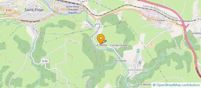 localisation de l'entreprise SAS M&A  SAINT-GEORGES