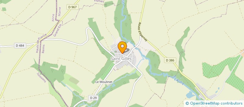 localisation de l'entreprise SAS M.CA.G  SAINT-GILLES