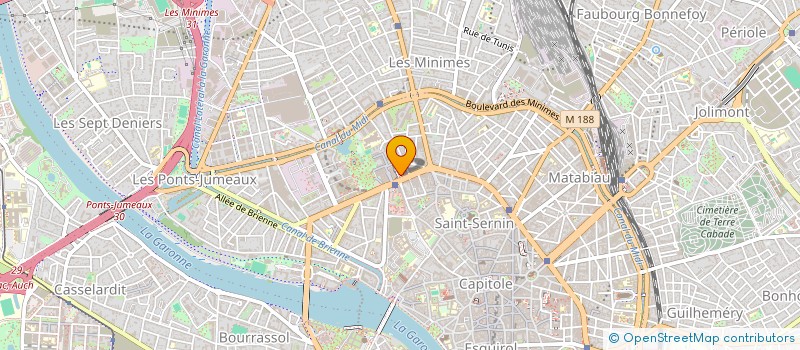 localisation de l'entreprise SAS M.D.B. à TOULOUSE