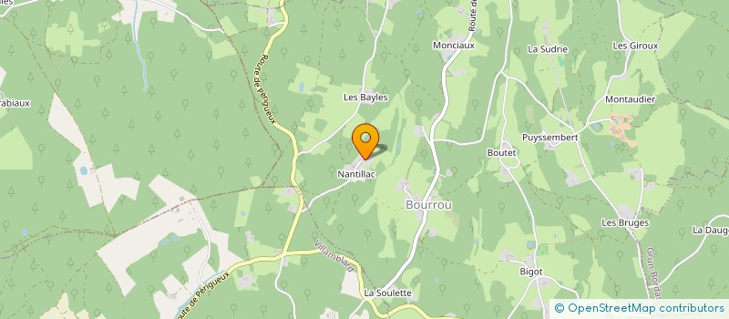 localisation de l'entreprise SAS M D CONCEPT LM24  BOURROU