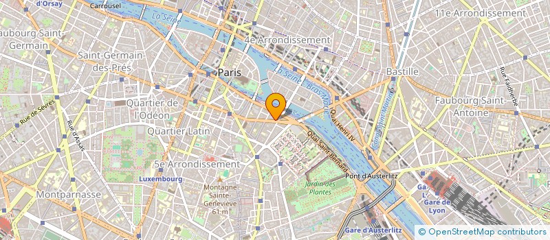 localisation de l'entreprise SAS M.G PRICE  PARIS