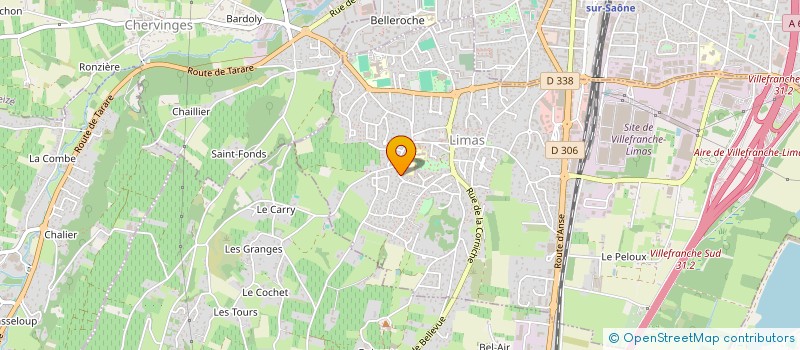 localisation de l'entreprise SAS M2F à LIMAS