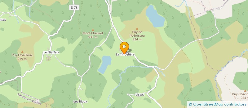 localisation de l'entreprise SAS MA%OURE NRJ  SAINT-MERD-LES-OUSSINES