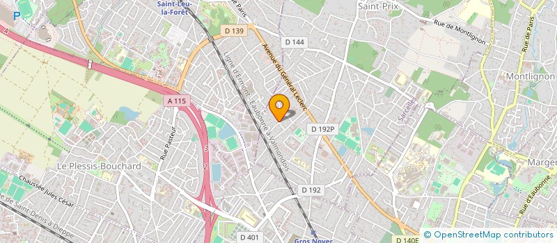 localisation de l'entreprise SAS MAC à SAINT-PRIX