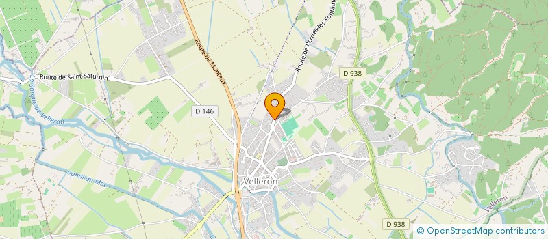 localisation de l'entreprise SAS MACHA TRAVAUX  VELLERON