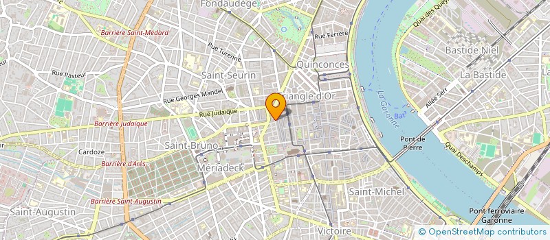 localisation de l'entreprise SAS MADAME DIJEAUX HOTEL  BORDEAUX