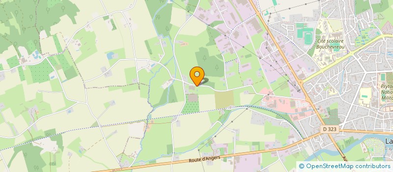 localisation de l'entreprise SAS MAELOR à LA FLECHE