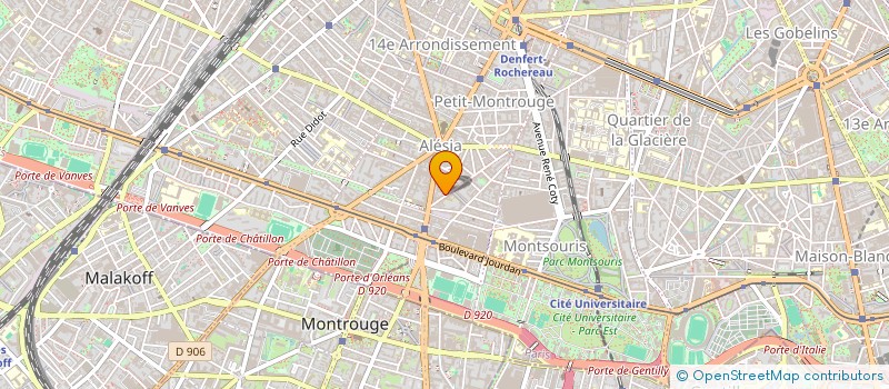 localisation de l'entreprise SAS MAFOUS  PARIS