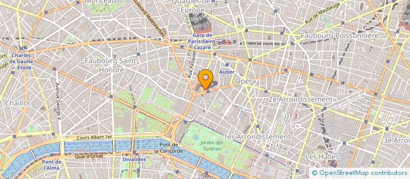 localisation de l'entreprise SAS MAGELLAN  PARIS