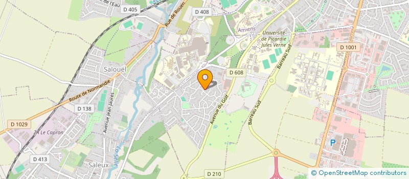 localisation de l'entreprise SAS MAGELLAN  SALOUEL