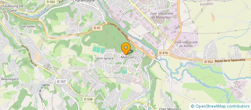 localisation de l'entreprise SAS MAILLANT  VIENNE