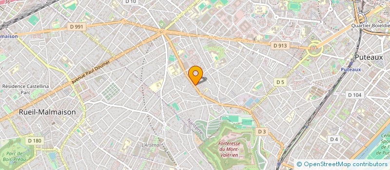 localisation de l'entreprise SAS MAIS-YASS  NANTERRE