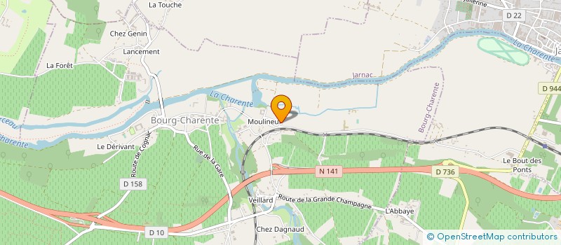 localisation de l'entreprise SAS MAISON DE NEGOCE CHARENTAISE à BOURG-CHARENTE
