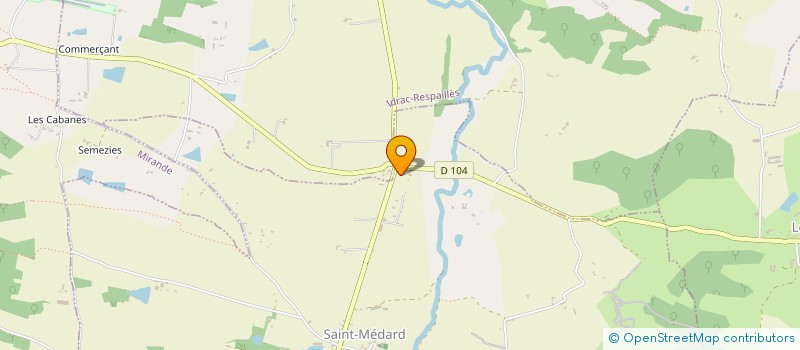 localisation de l'entreprise SAS MAISON GARBAY VOLAILLES à SAINT-MEDARD